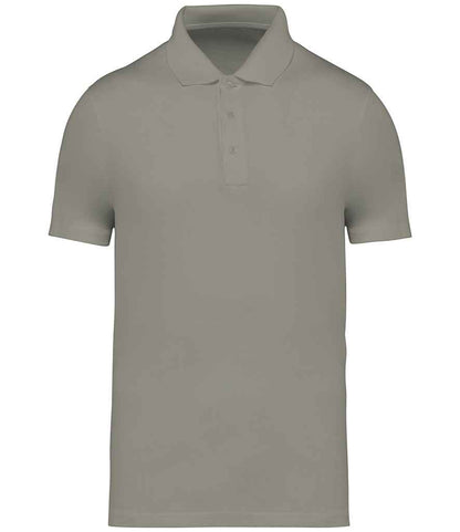 native spirit native spirit jersey polo shirt - almond green (ns200)