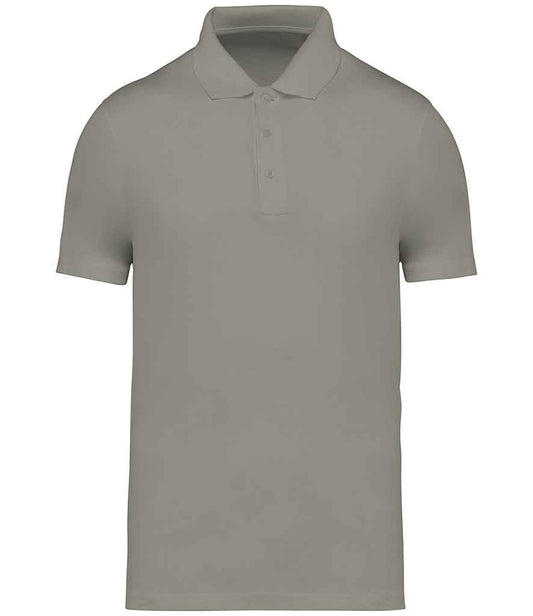 native spirit native spirit jersey polo shirt - almond green (ns200)