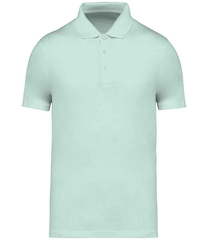 native spirit native spirit jersey polo shirt - brook green (ns200)