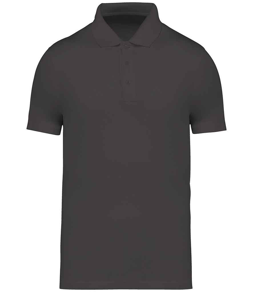 native spirit native spirit jersey polo shirt - iron grey (ns200)