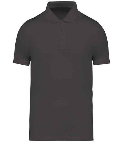 native spirit native spirit jersey polo shirt - iron grey (ns200)