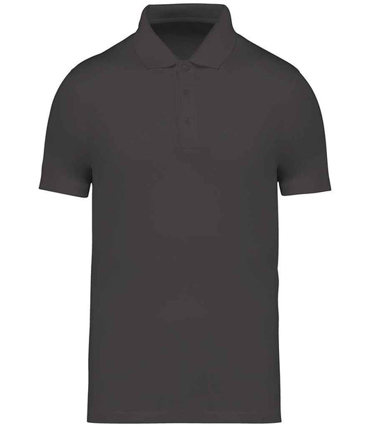 native spirit native spirit jersey polo shirt - iron grey (ns200)