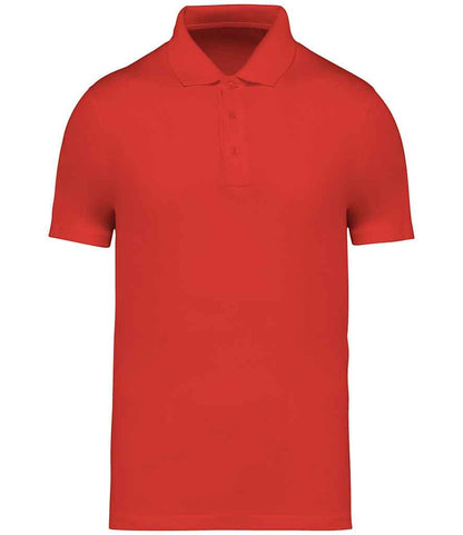 native spirit native spirit jersey polo shirt - paprika (ns200)