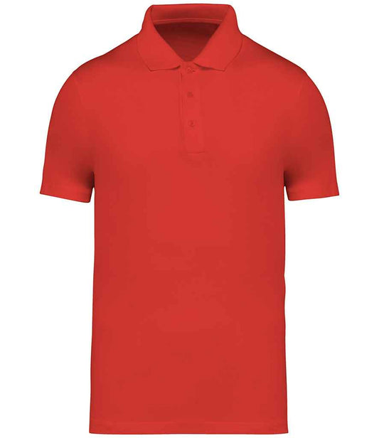 native spirit native spirit jersey polo shirt - paprika (ns200)