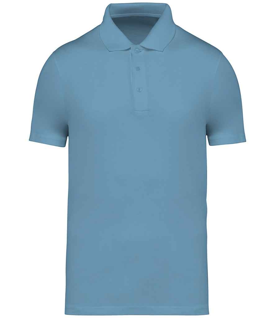 native spirit native spirit jersey polo shirt - sea water (ns200)