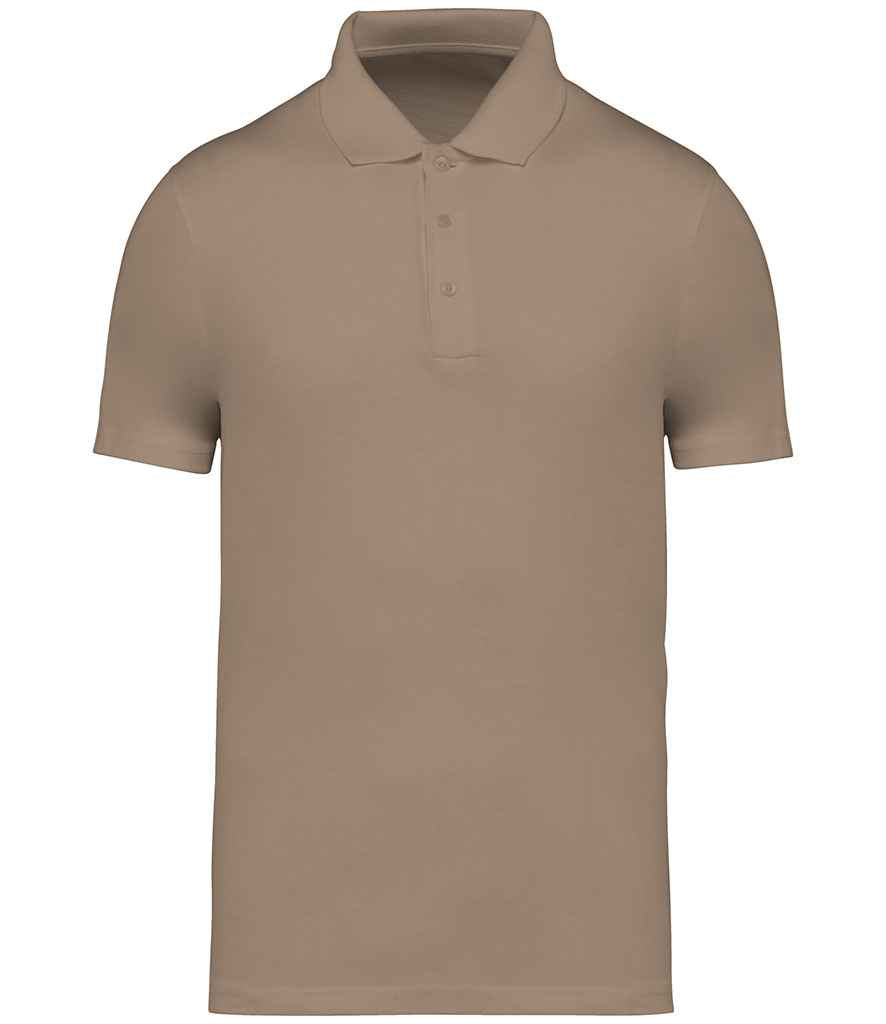 native spirit native spirit jersey polo shirt - wet sand (ns200)