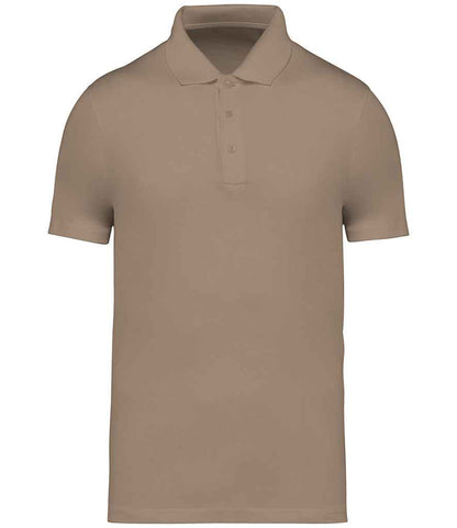 native spirit native spirit jersey polo shirt - wet sand (ns200)