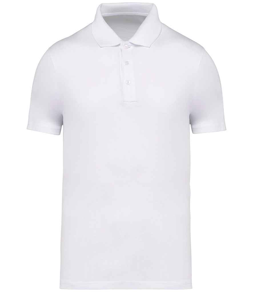 native spirit native spirit jersey polo shirt - white (ns200)