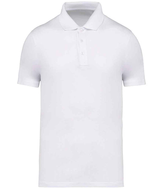 native spirit native spirit jersey polo shirt - white (ns200)