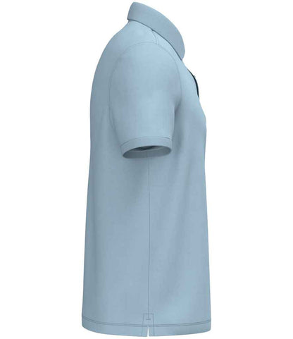 native spirit native spirit piqué polo shirt - aquamarine (ns207)