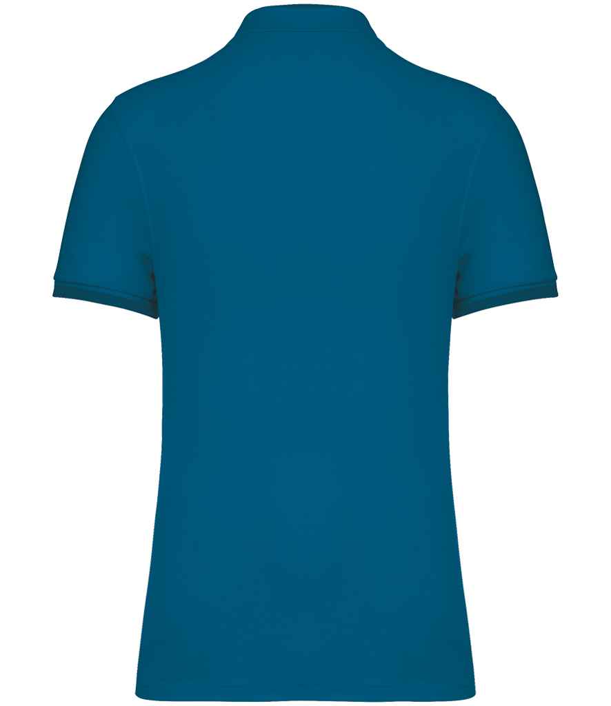 native spirit native spirit piqué polo shirt - blue sapphire (ns207)