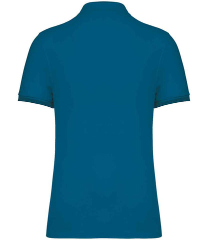 native spirit native spirit piqué polo shirt - blue sapphire (ns207)