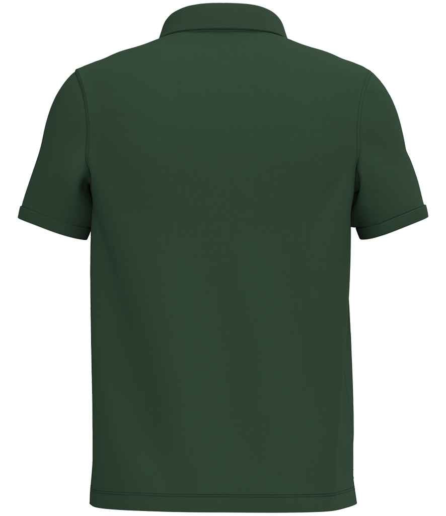 native spirit native spirit piqué polo shirt - forest green (ns207)