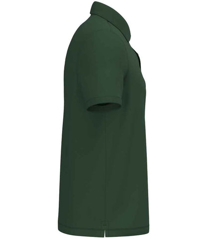 native spirit native spirit piqué polo shirt - forest green (ns207)