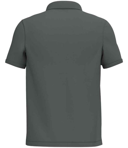 native spirit native spirit piqué polo shirt - iron grey (ns207)