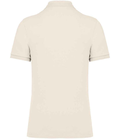 native spirit native spirit piqué polo shirt - ivory (ns207)