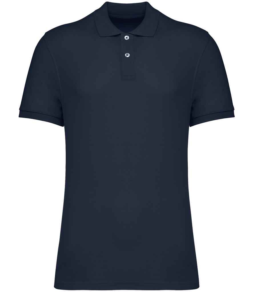 native spirit native spirit piqué polo shirt - navy (ns207)
