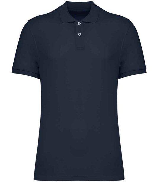 native spirit native spirit piqué polo shirt - navy (ns207)