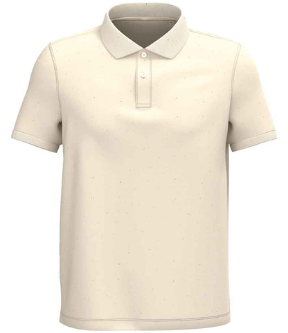 native spirit native spirit piqué polo shirt - raw natural (ns207)