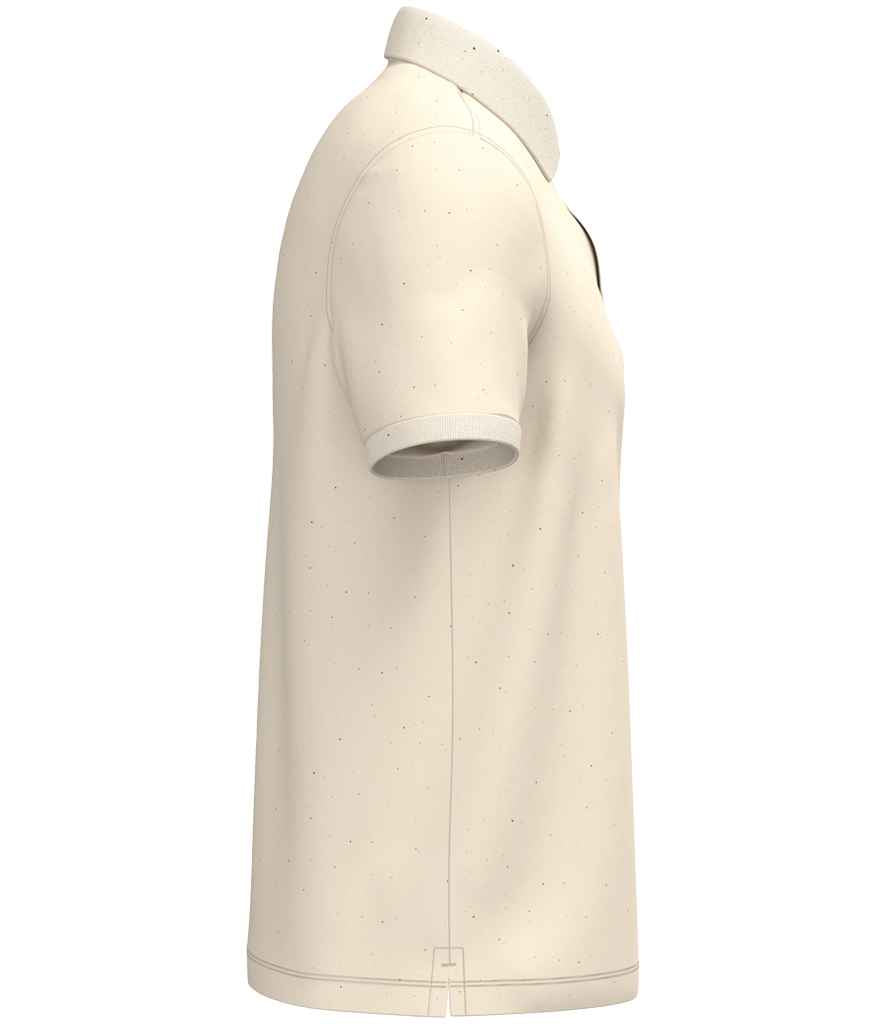 native spirit native spirit piqué polo shirt - raw natural (ns207)