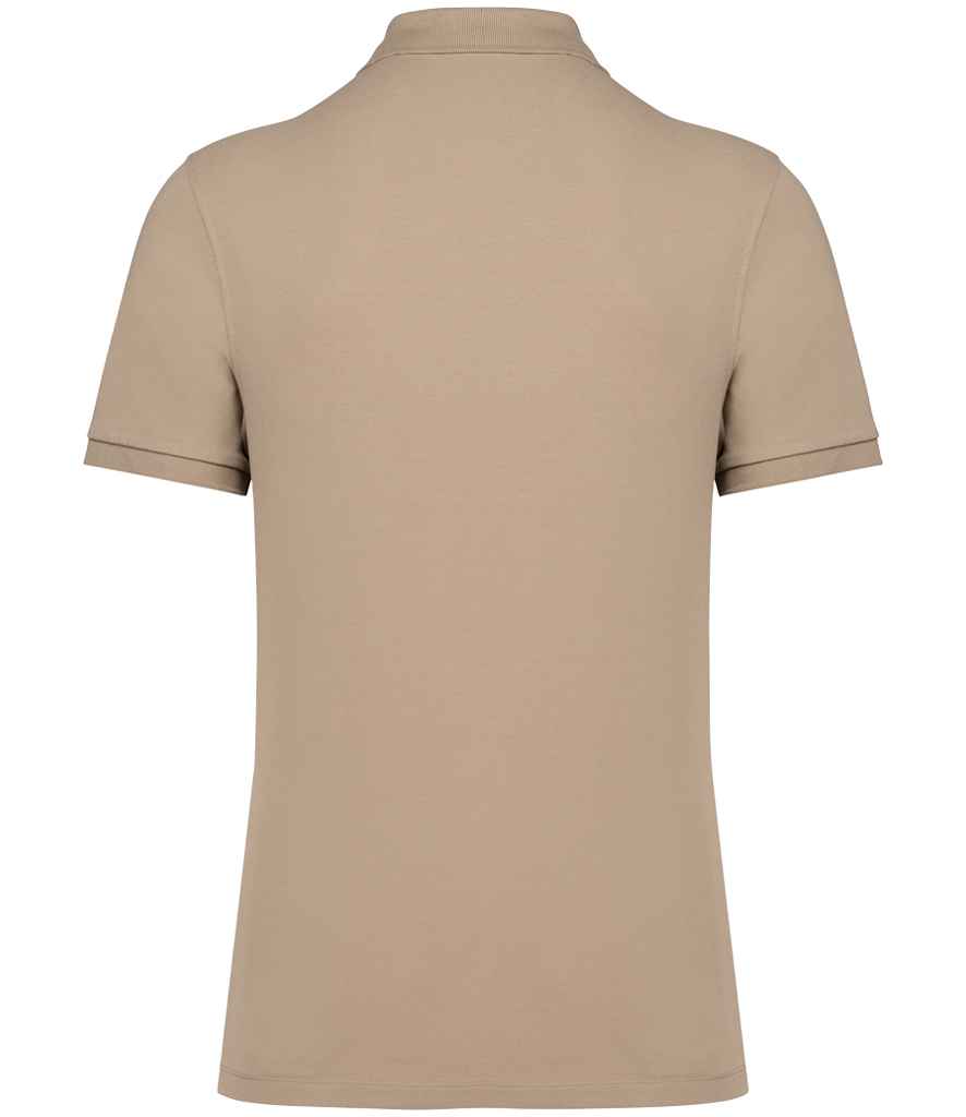 native spirit native spirit piqué polo shirt - wet sand (ns207)