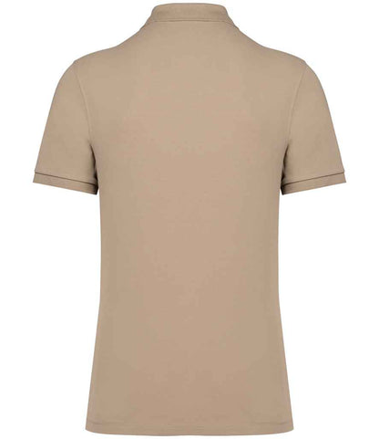 native spirit native spirit piqué polo shirt - wet sand (ns207)