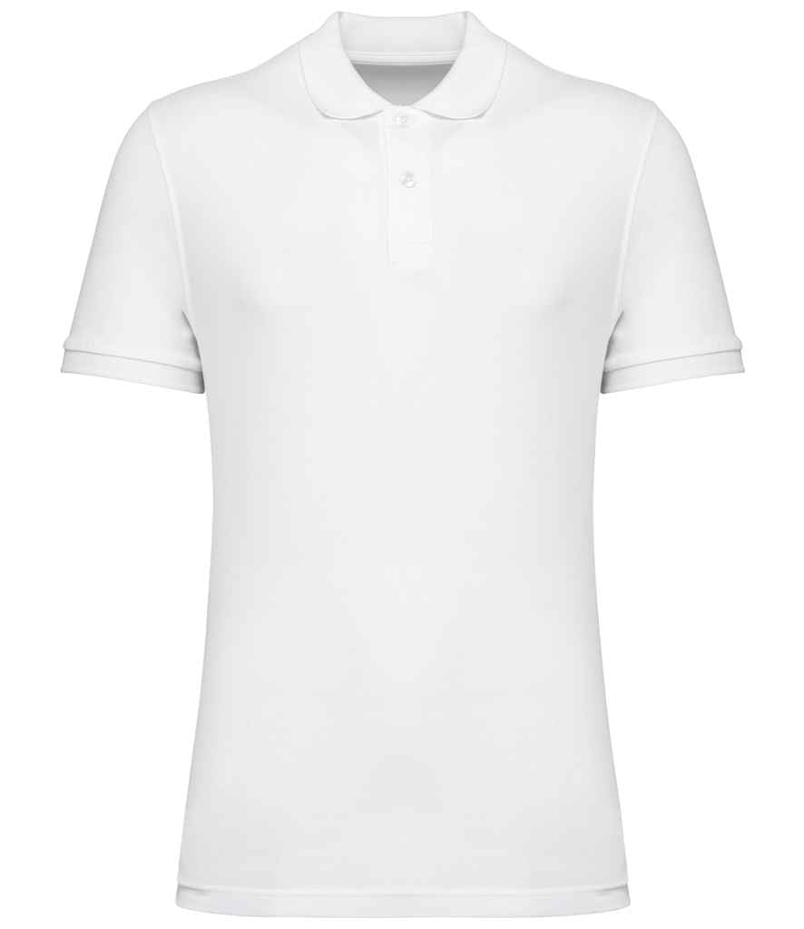native spirit native spirit piqué polo shirt - white (ns207)