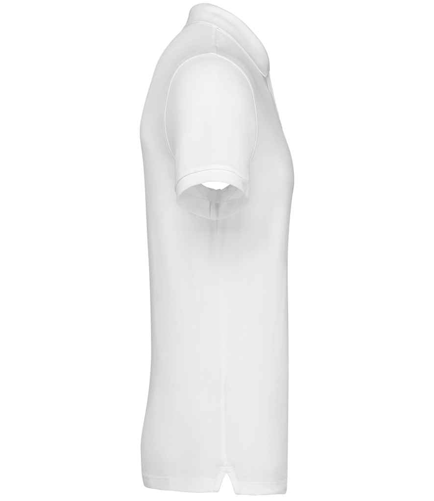 native spirit native spirit piqué polo shirt - white (ns207)