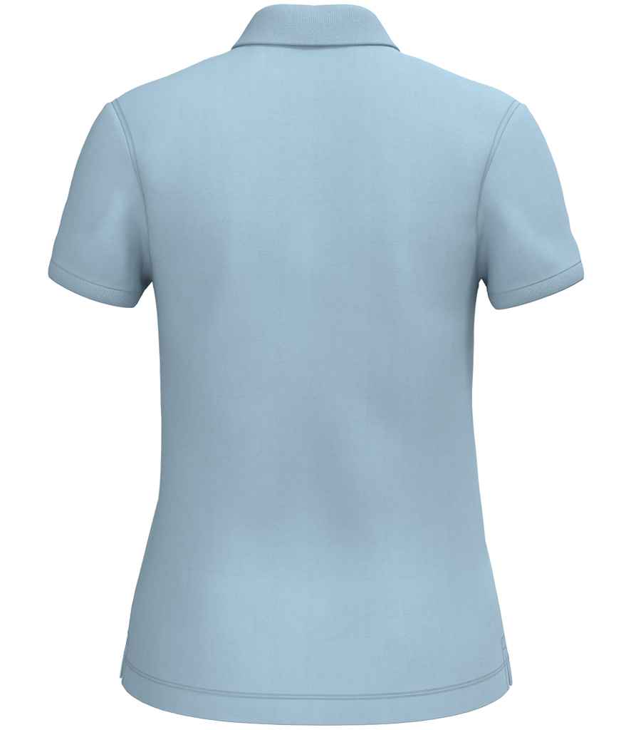 native spirit native spirit ladies piqué polo shirt - aquamarine (ns208)