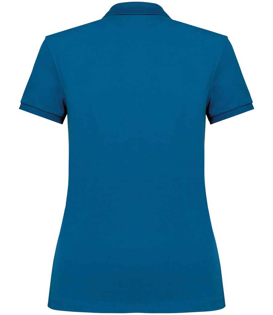 native spirit native spirit ladies piqué polo shirt - blue sapphire (ns208)