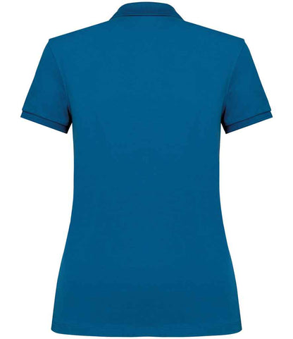 native spirit native spirit ladies piqué polo shirt - blue sapphire (ns208)
