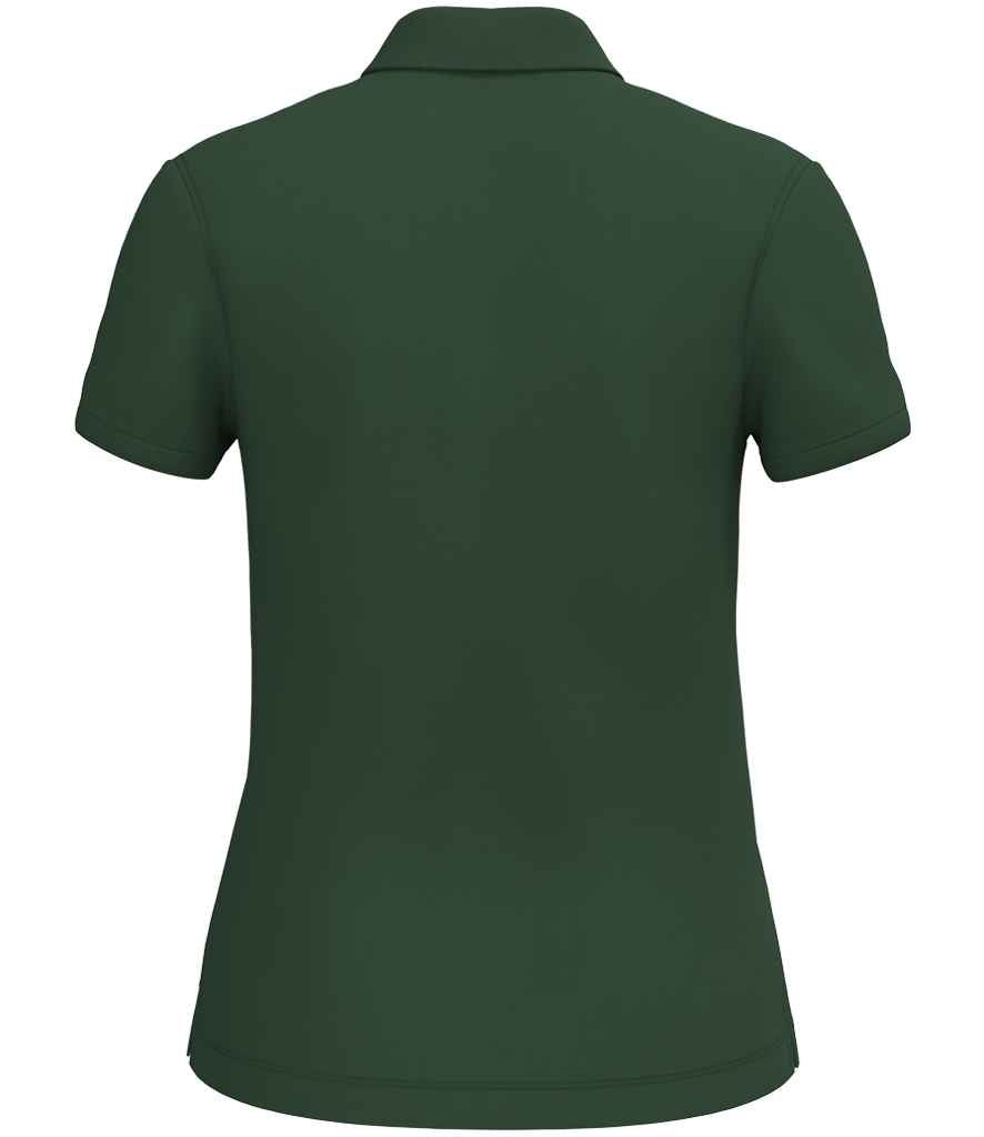 native spirit native spirit ladies piqué polo shirt - forest green (ns208)