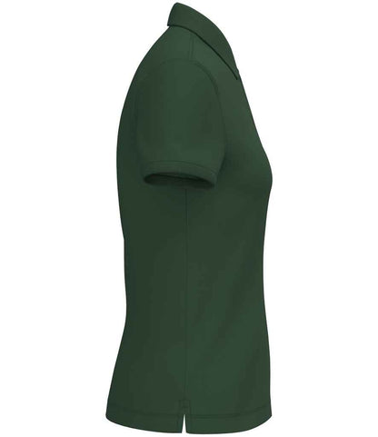 native spirit native spirit ladies piqué polo shirt - forest green (ns208)