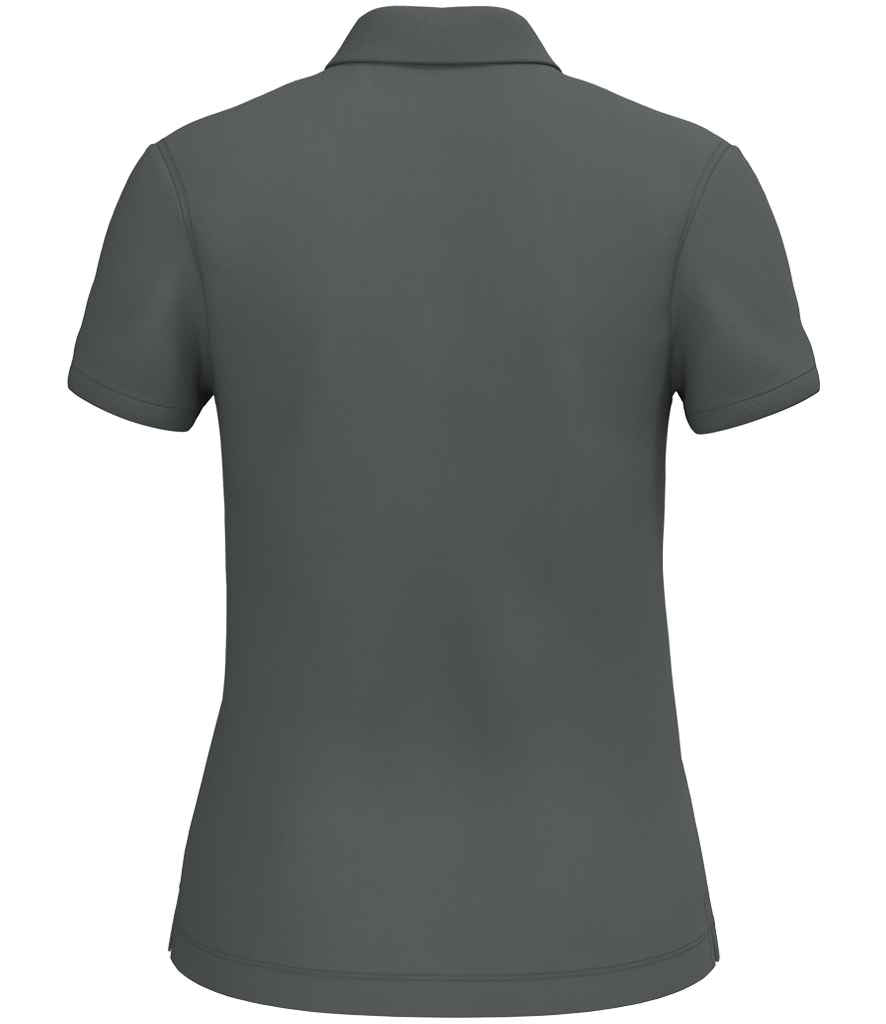 native spirit native spirit ladies piqué polo shirt - iron grey (ns208)