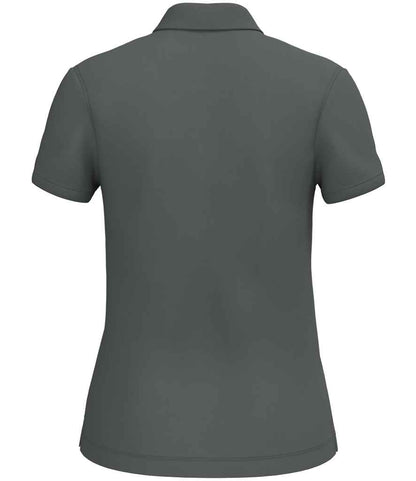 native spirit native spirit ladies piqué polo shirt - iron grey (ns208)