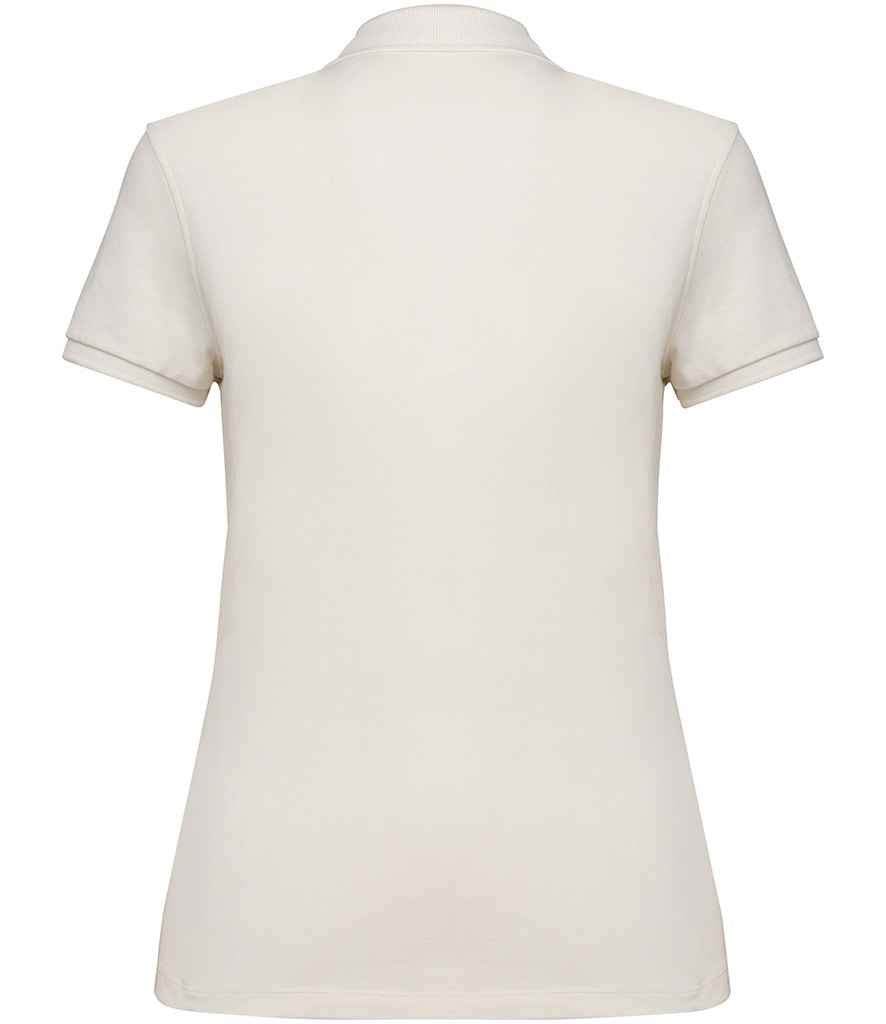 native spirit native spirit ladies piqué polo shirt - ivory (ns208)