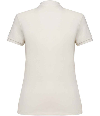 native spirit native spirit ladies piqué polo shirt - ivory (ns208)