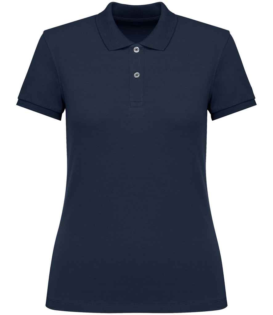native spirit native spirit ladies piqué polo shirt - navy (ns208)