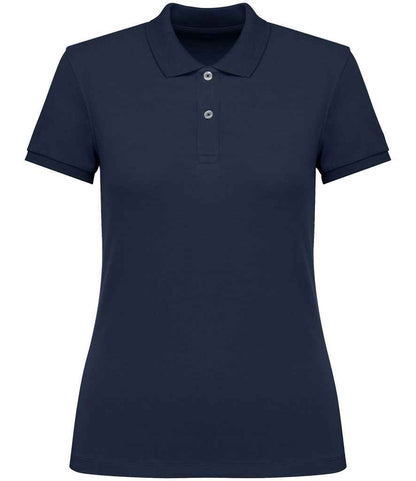 native spirit native spirit ladies piqué polo shirt - navy (ns208)