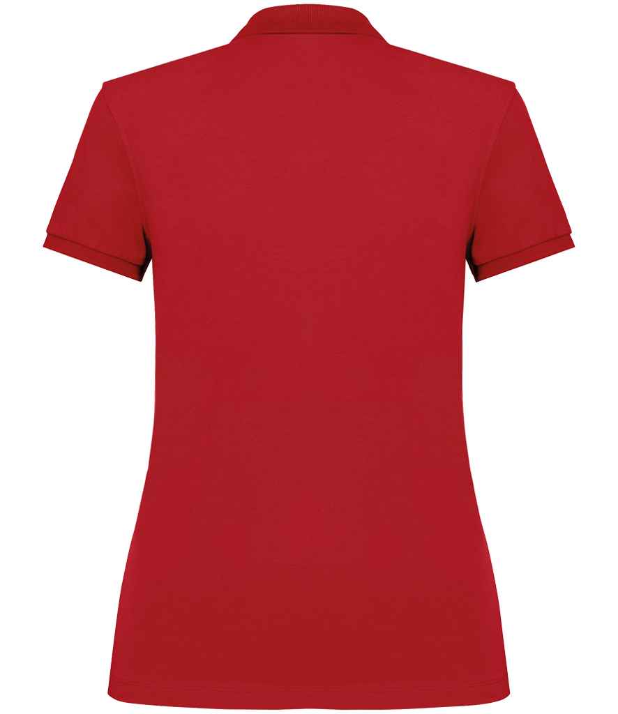 native spirit native spirit ladies piqué polo shirt - poppy red (ns208)