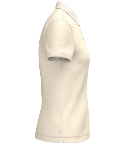 native spirit native spirit ladies piqué polo shirt - raw natural (ns208)