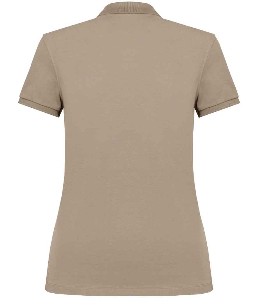 native spirit native spirit ladies piqué polo shirt - wet sand (ns208)