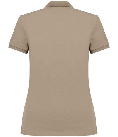 native spirit native spirit ladies piqué polo shirt - wet sand (ns208)