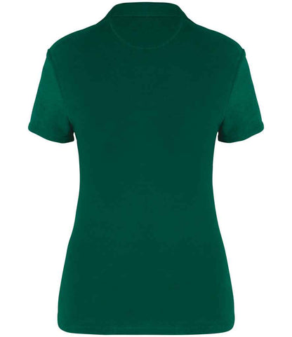 native spirit native spirit ladies terry towel polo shirt - malachite green (ns228)