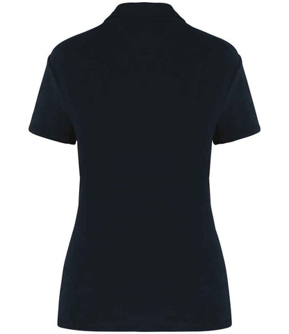 native spirit native spirit ladies terry towel polo shirt - navy (ns228)