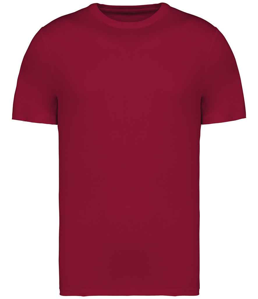 native spirit native spirit unisex heavyweight t-shirt - hibiscus red (ns305)