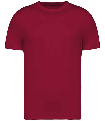 native spirit native spirit unisex heavyweight t-shirt - hibiscus red (ns305)