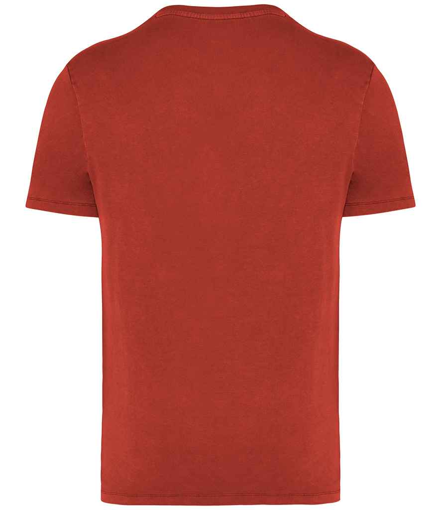 native spirit native spirit unisex faded t-shirt - washed paprika (ns315)