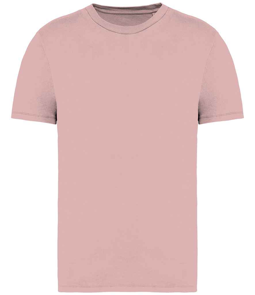 native spirit native spirit unisex faded t-shirt - washed petal rose (ns315)