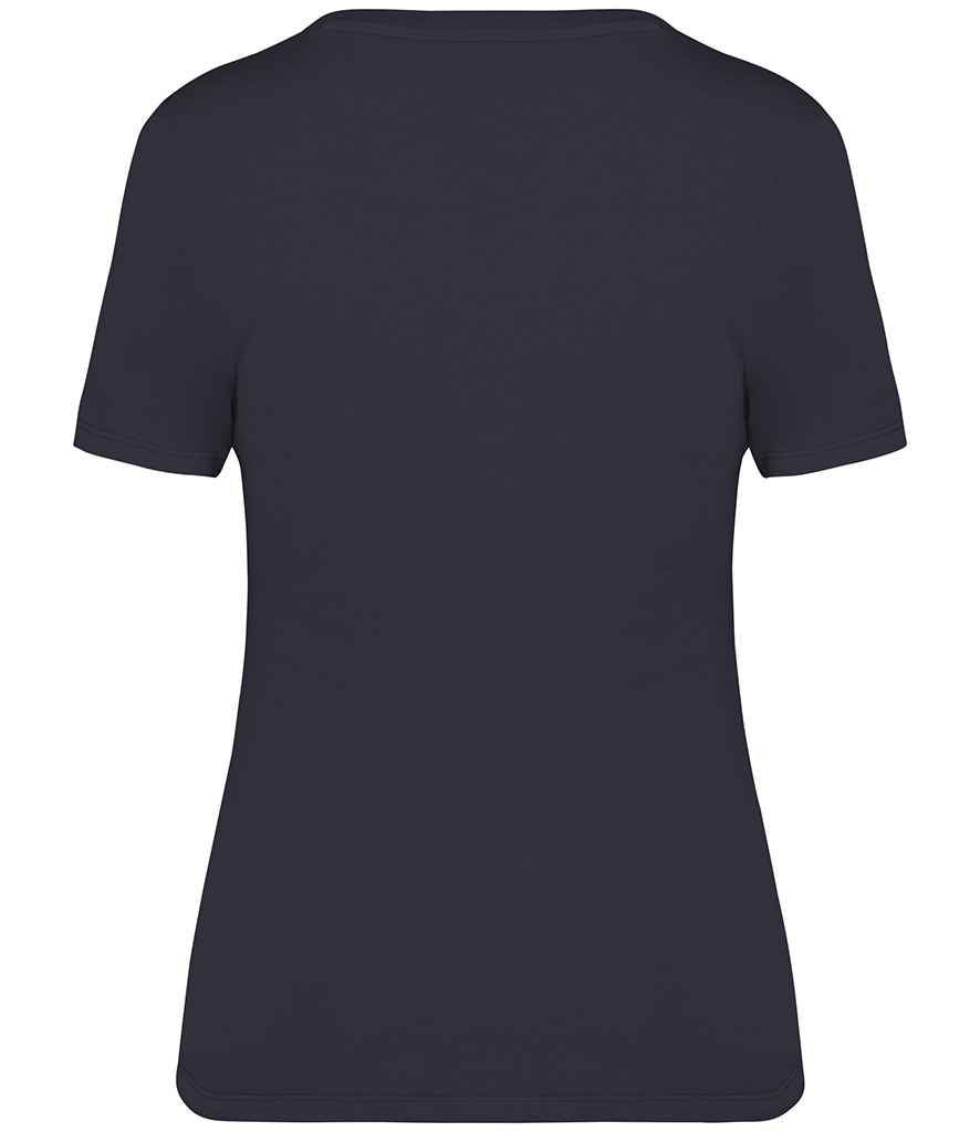 native spirit native spirit ladies faded t-shirt - washed coal grey (ns316)